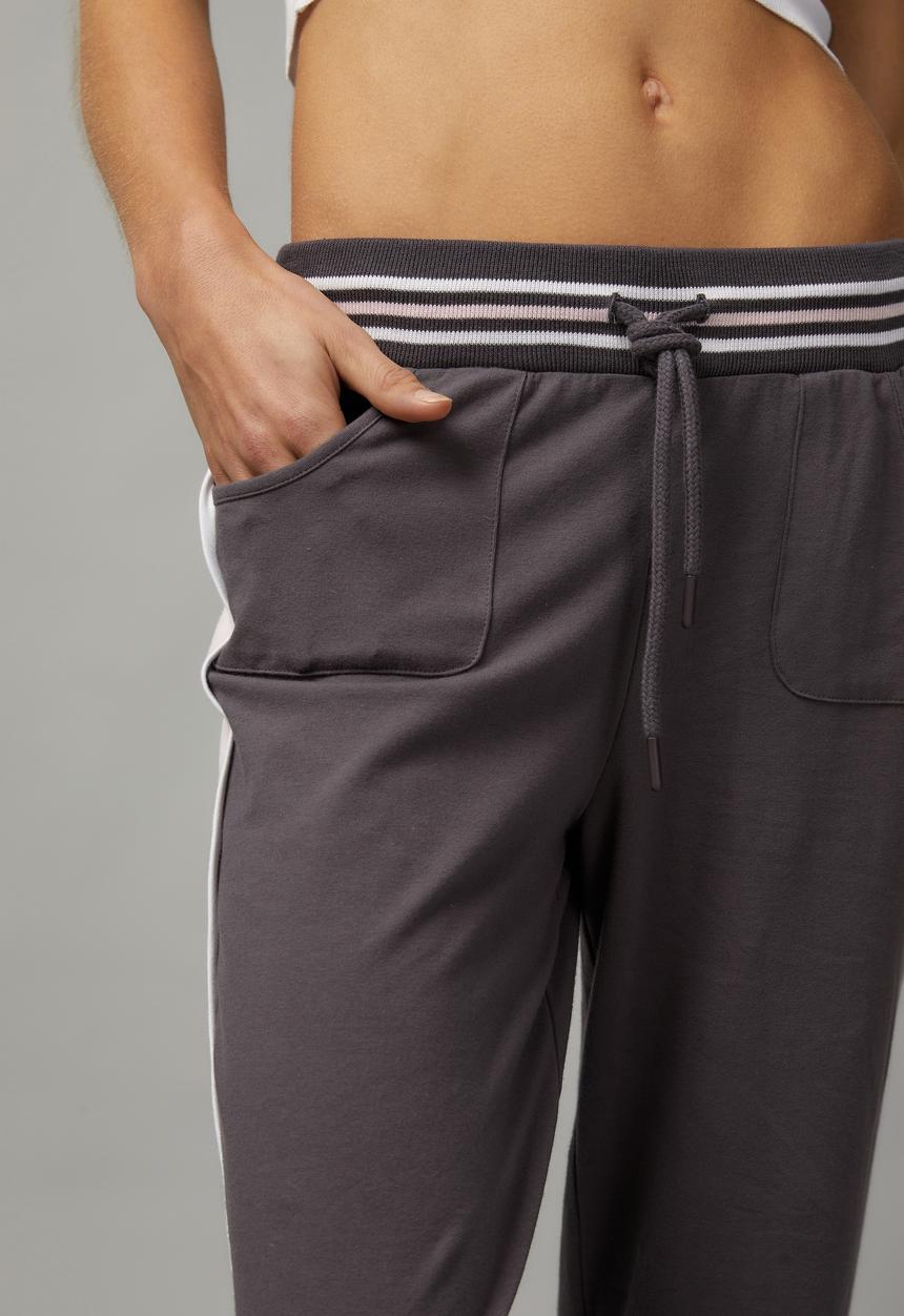 Factorie - Lightweight Straight Leg Trackpant - Charcoal 