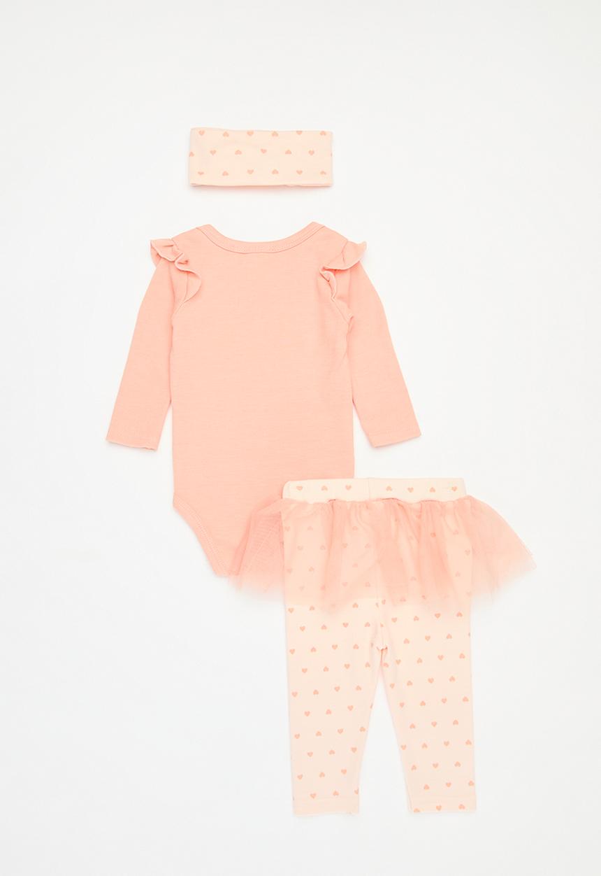 Pop Candy - Bodyvest with headband & legging set - orange
