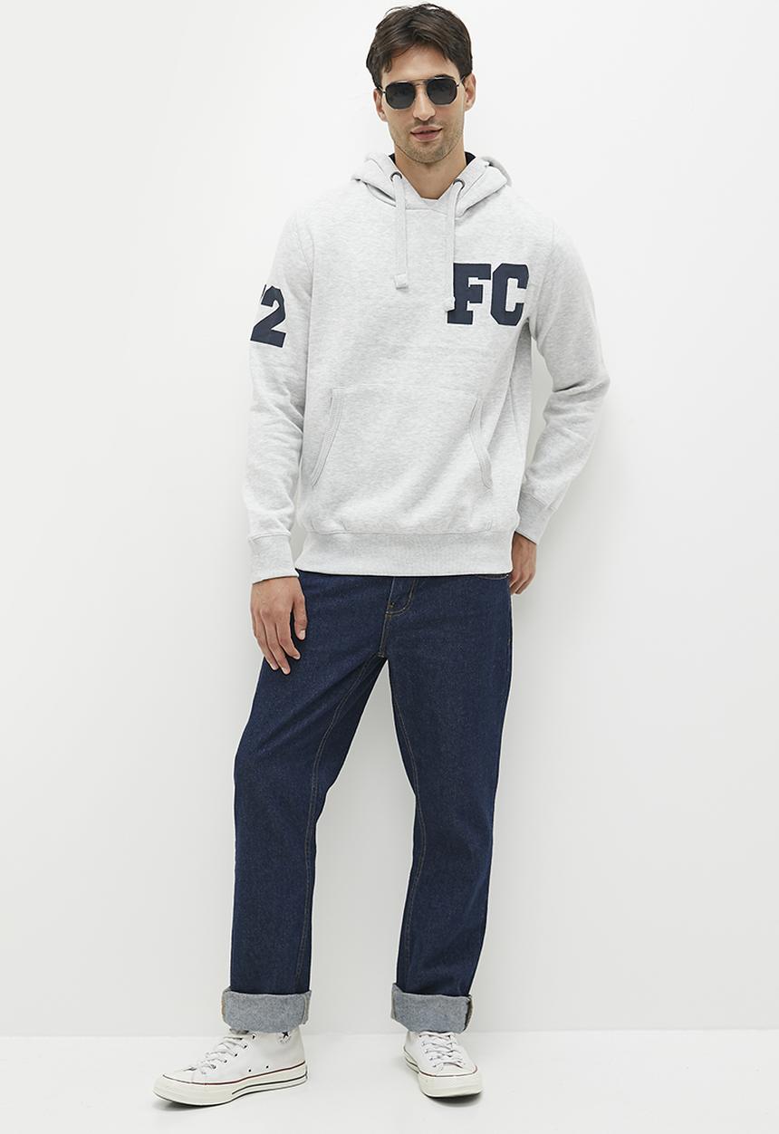 French Connection - Fc o/head 72 (v2) - lt grey mel/marine