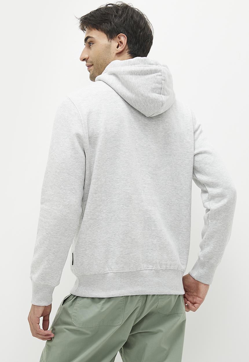 French Connection - Fc o/head hood - lt grey mel/marine