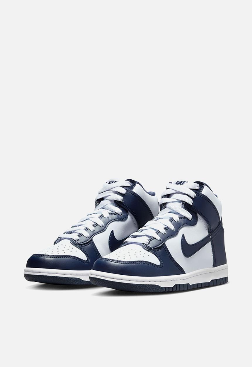 Nike - Nike Dunk High - Football Grey/Midnight Navy-White