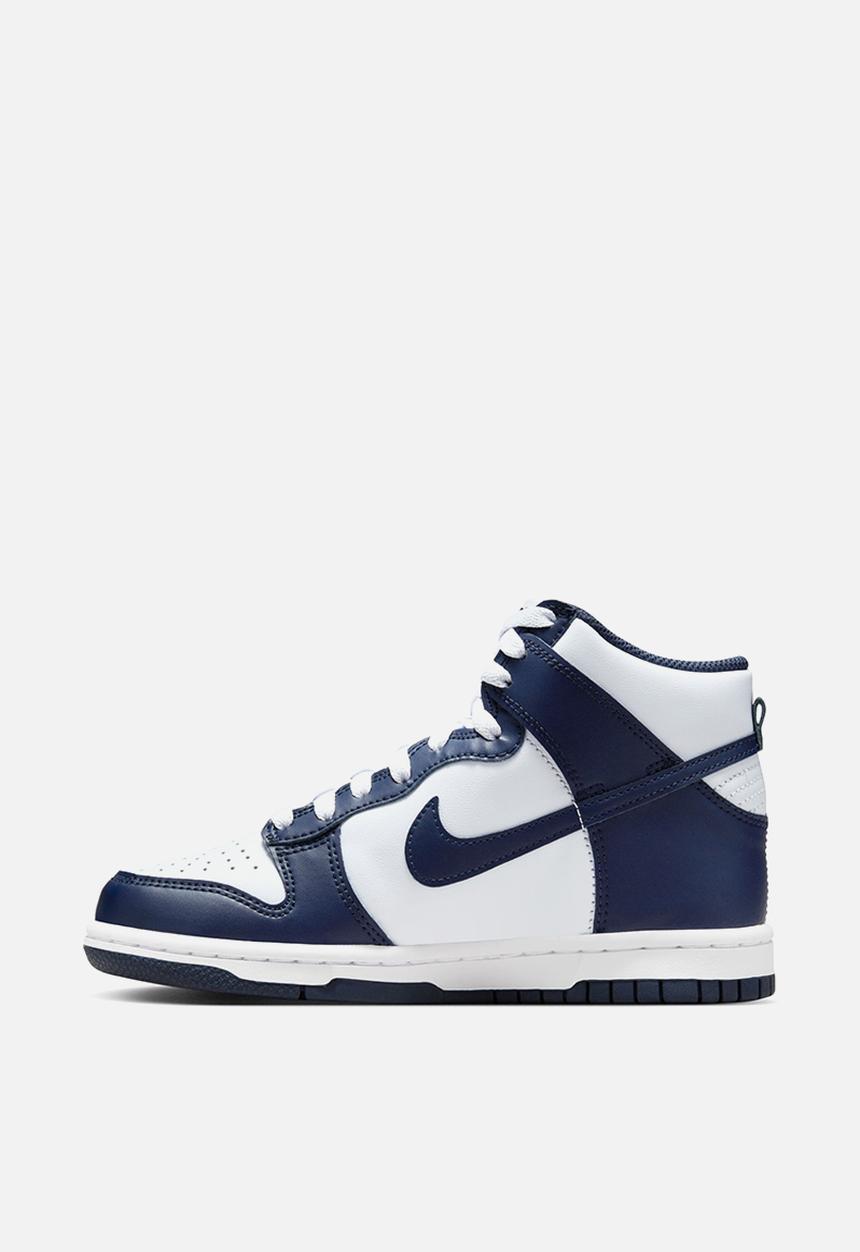 Nike - Nike Dunk High - Football Grey/Midnight Navy-White