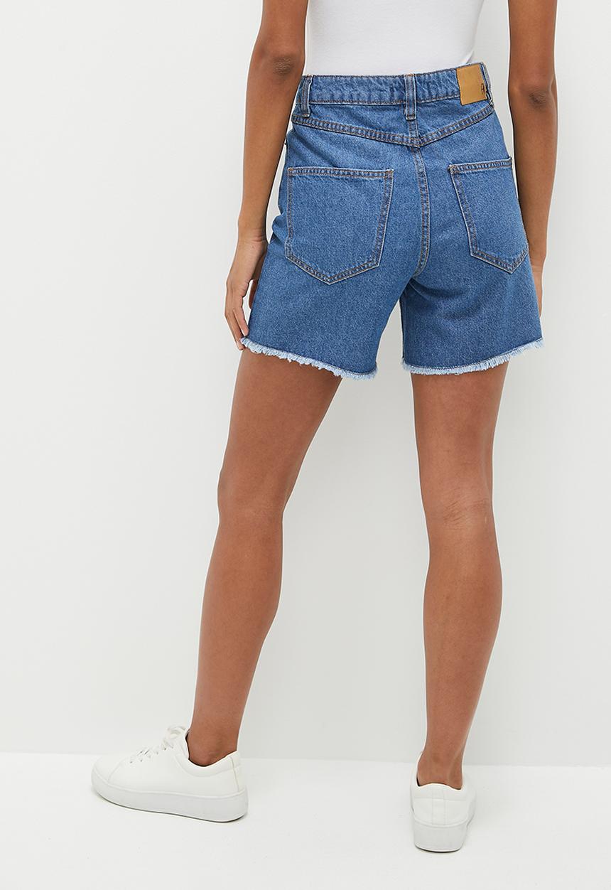 French Connection - Denim short - stone wash