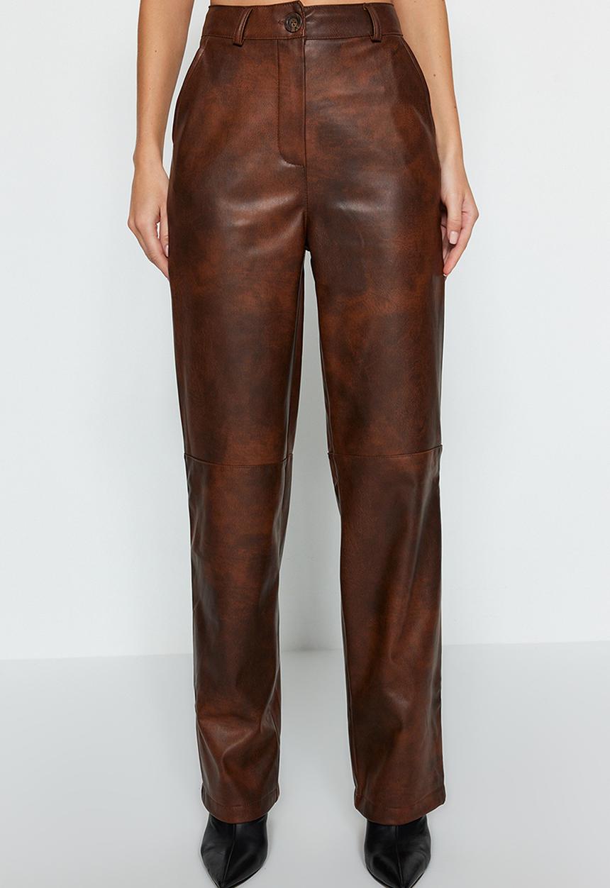 Trendyol - Premium woven trousers - brown