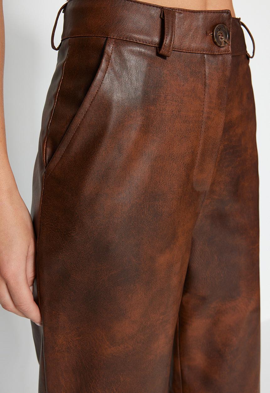 Trendyol - Premium woven trousers - brown
