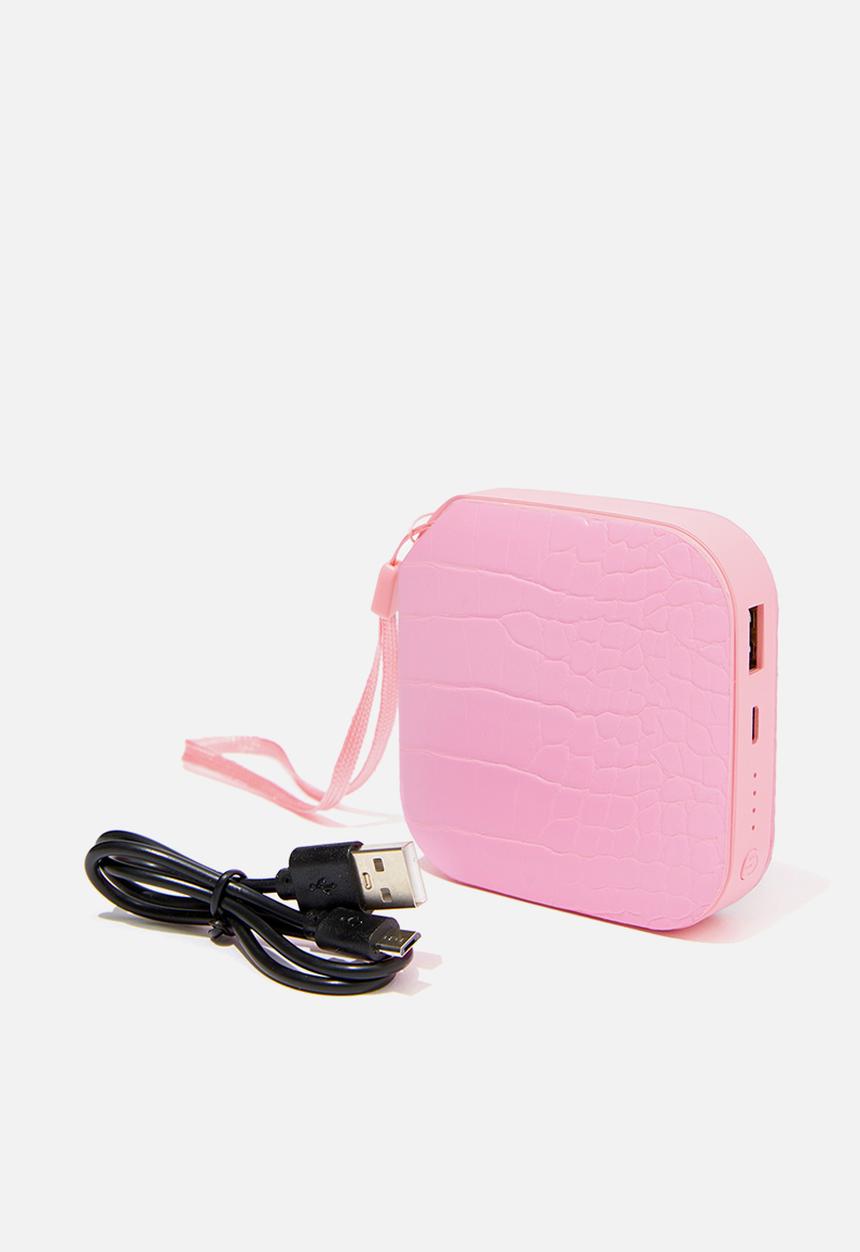 Typo - Buffalo 5000mah powerbank - rosa powder textured