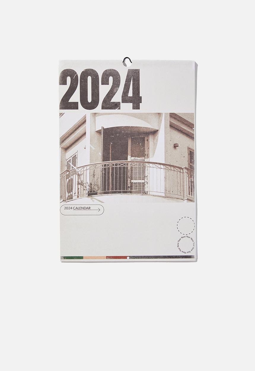 Typo - 2024 A3 Art Series Calendar - Street Photography