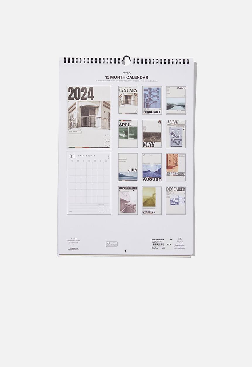Typo - 2024 A3 Art Series Calendar - Street Photography