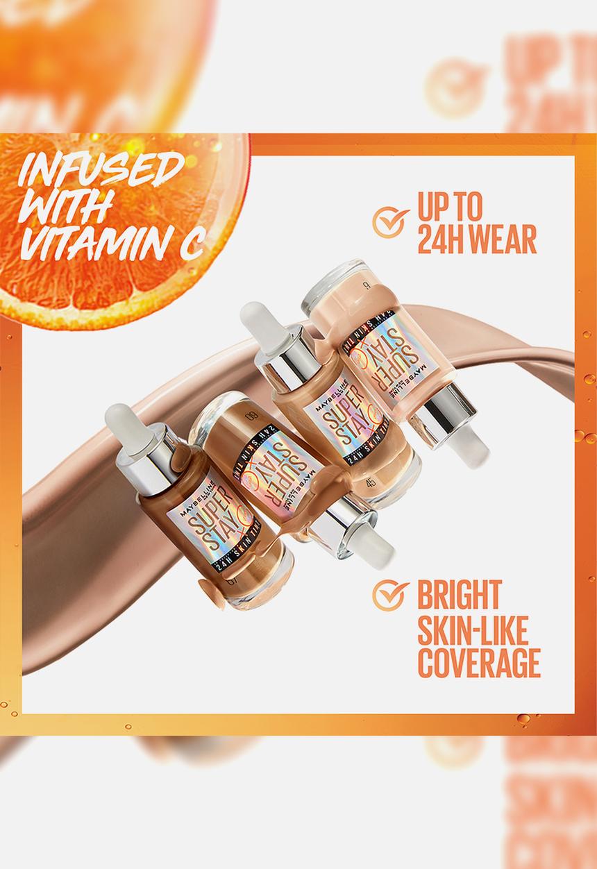 Maybelline - SuperStay Skin Tint with Vitamin C Vegan Formula 77