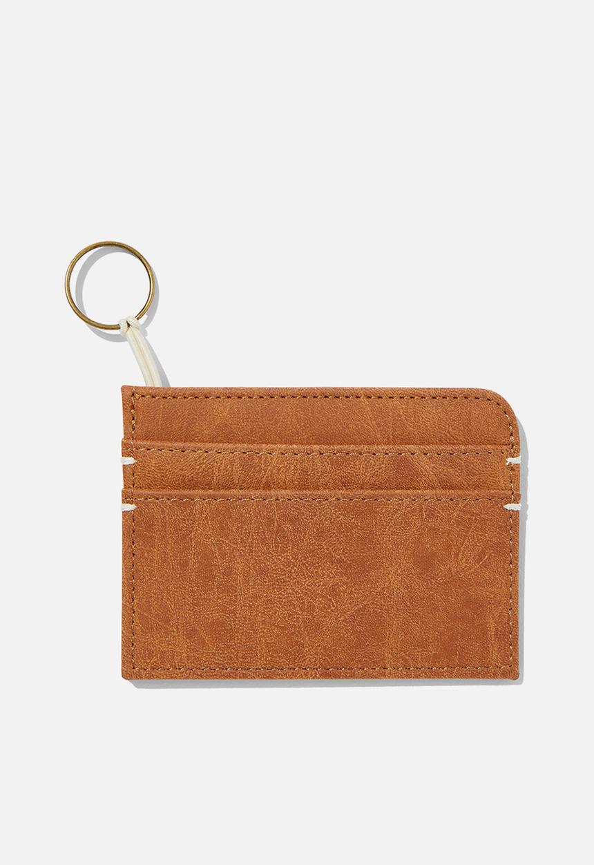 Typo - Heritage card wallet - mid tan