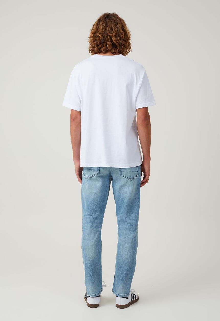Cotton On - Slim straight jean - strummer blue 