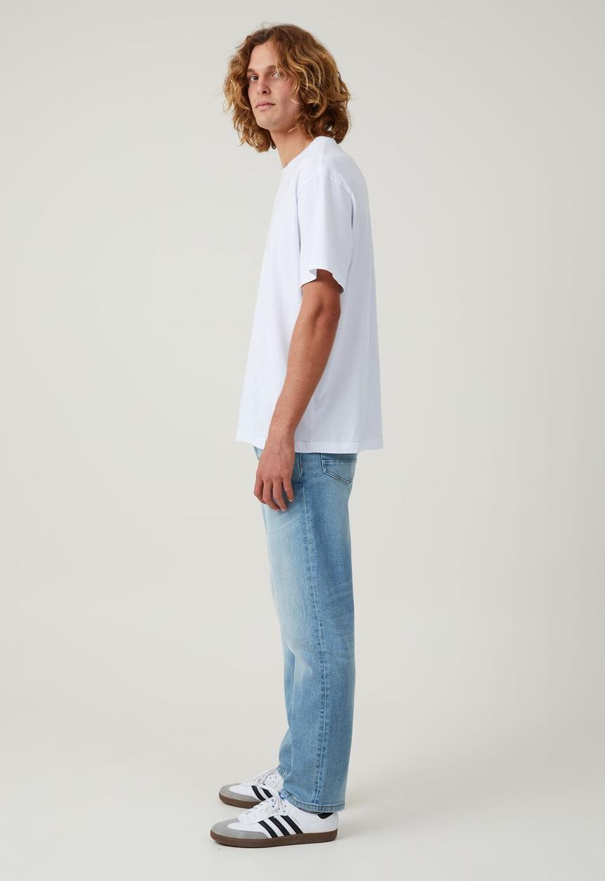 Cotton On - Slim straight jean - strummer blue 