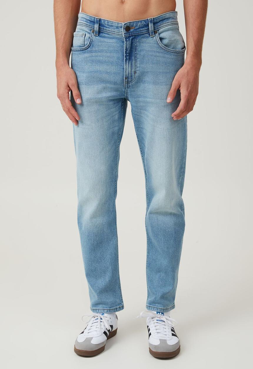 Cotton On - Slim straight jean - strummer blue 