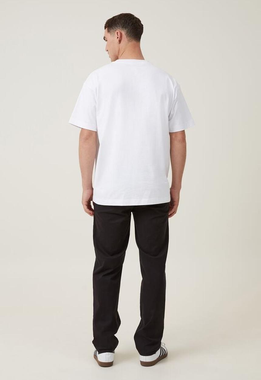 Cotton On - Tapered skinny chino - black 