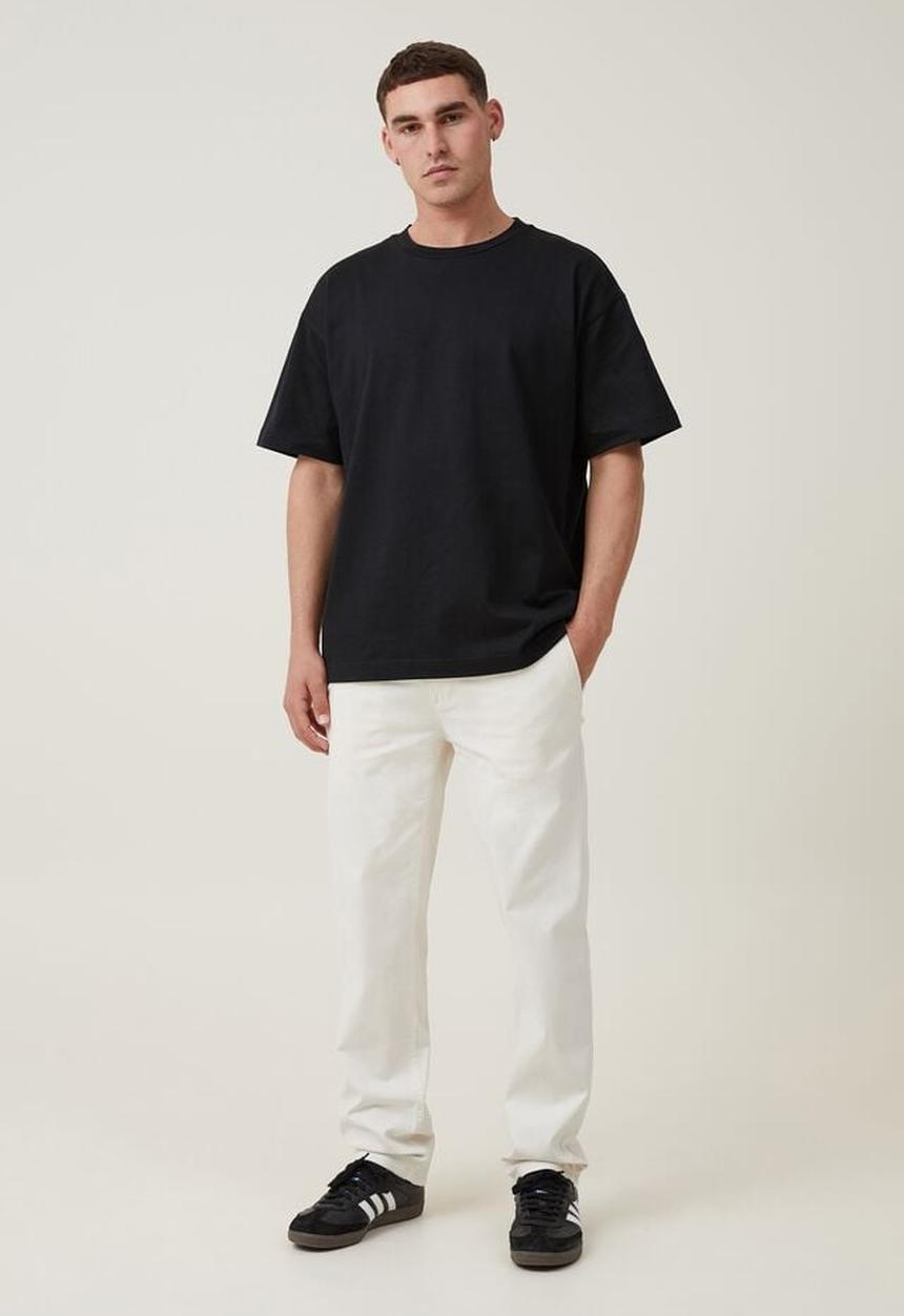 Cotton On - Tapered skinny chino - ecru 