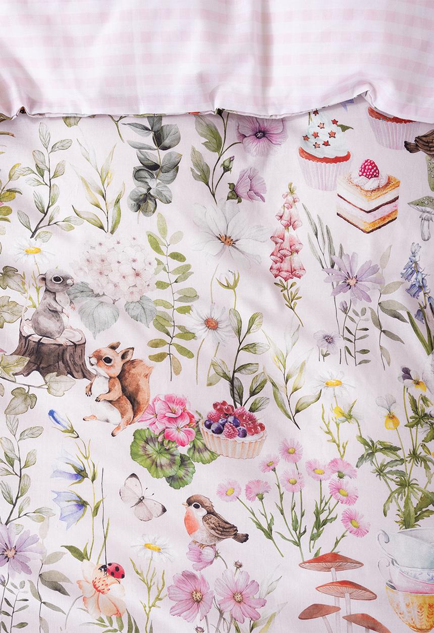 Linen House - Tea party duvet cover set - multi