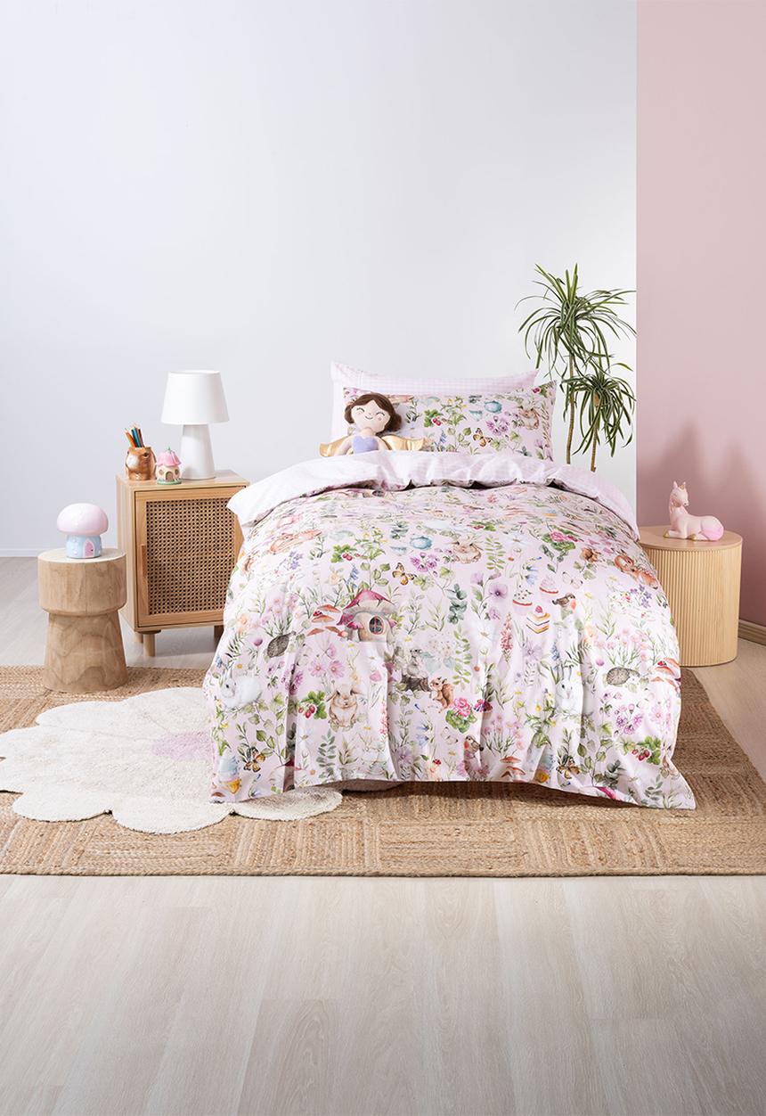 Linen House - Tea party duvet cover set - multi