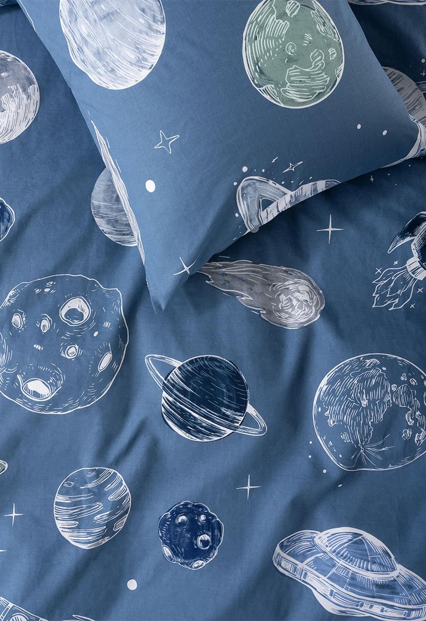 Linen House - Astronomy duvet cover set - multi