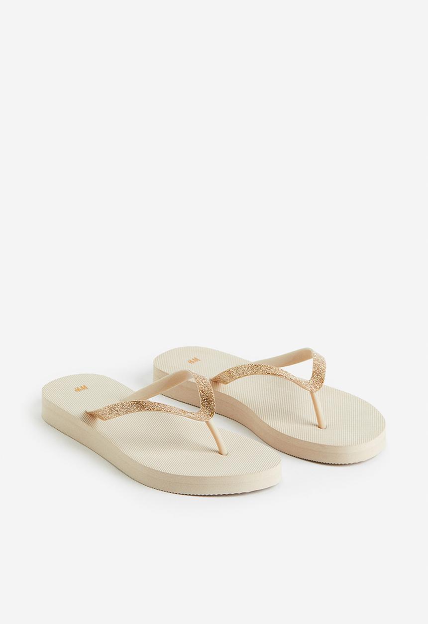 H&M - Flip-flops - light beige