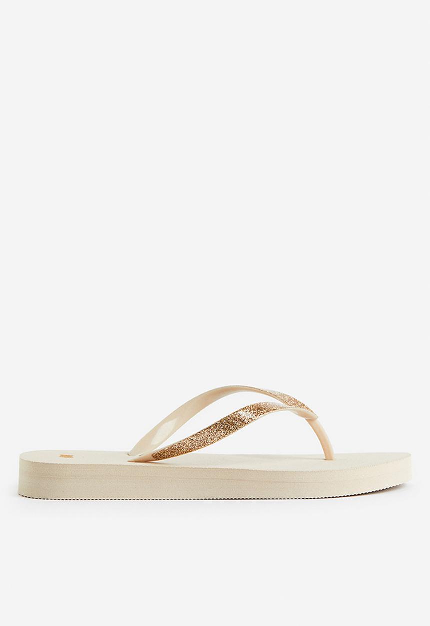 H&M - Flip-flops - light beige