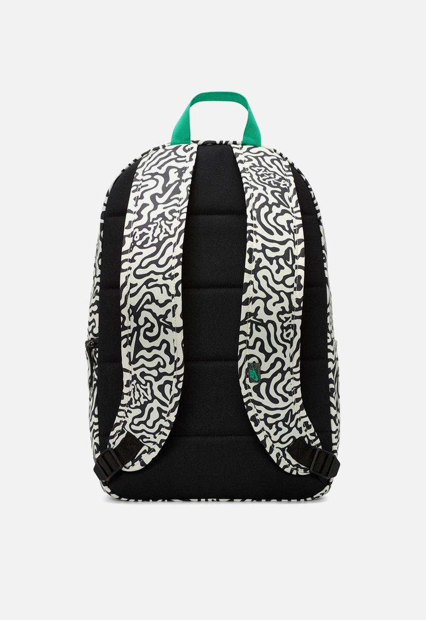 Nike - Nk heritage backpack- hmn crft - black/coconut milk/stadium green