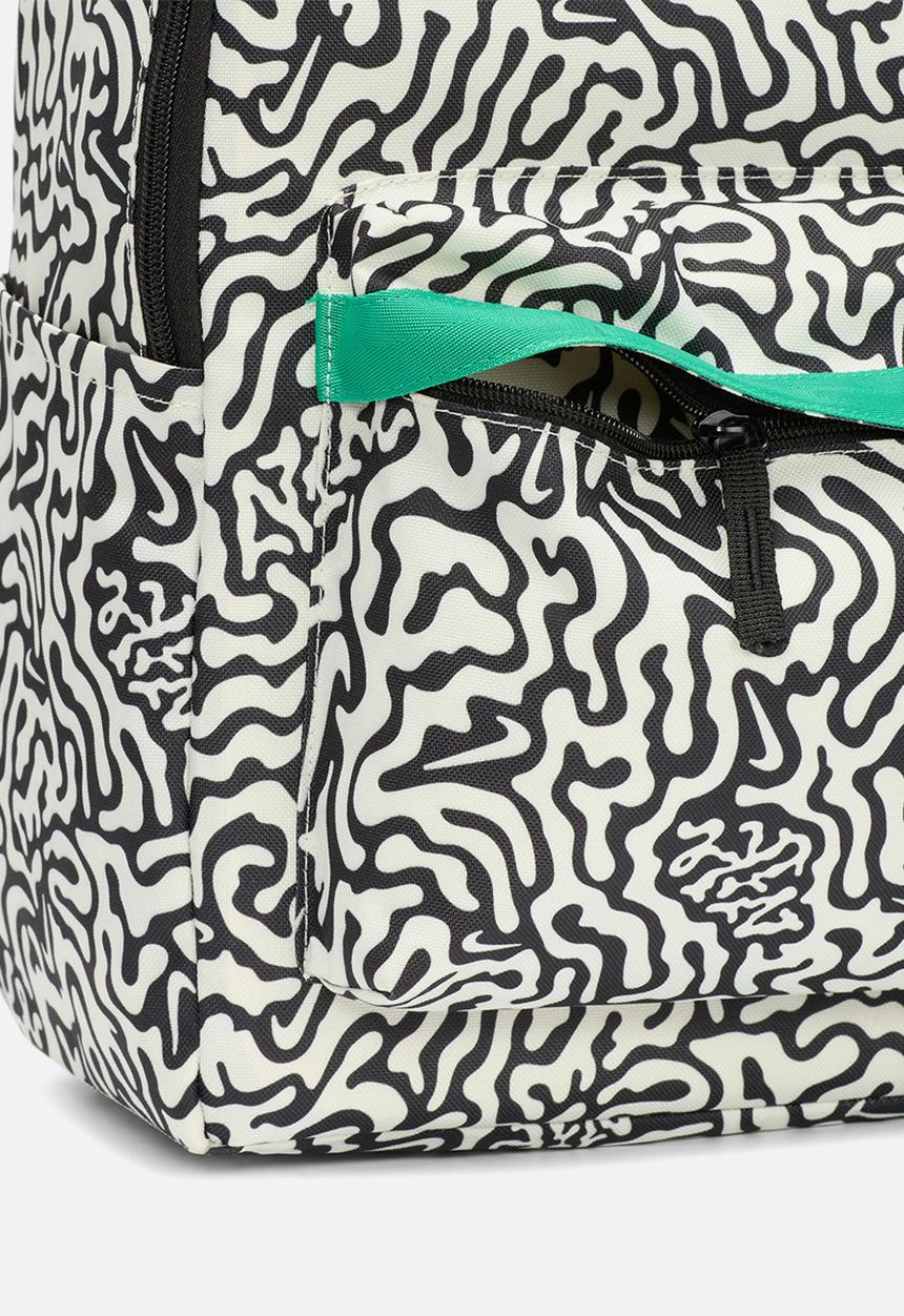 Nike - Nk heritage backpack- hmn crft - black/coconut milk/stadium green