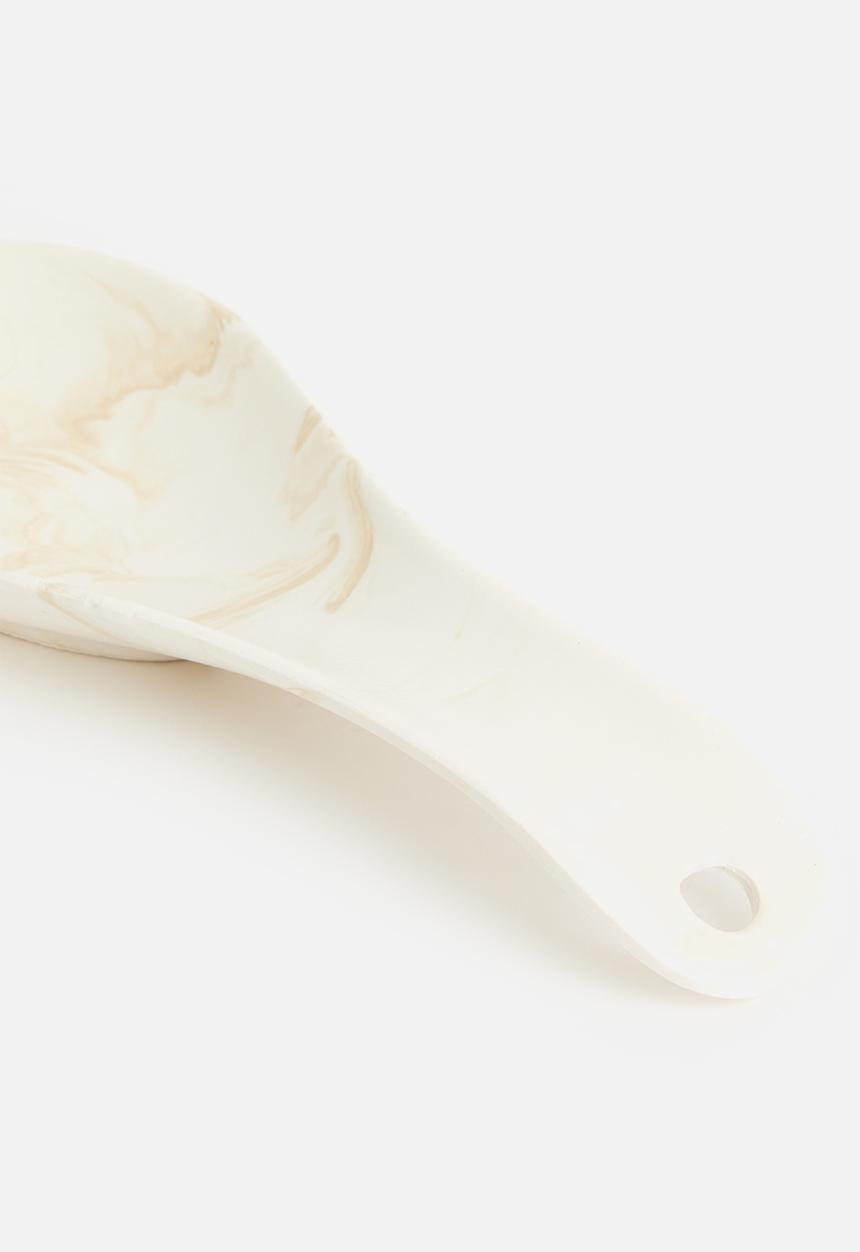 Terrazzo Home - Spoon rest - white marble