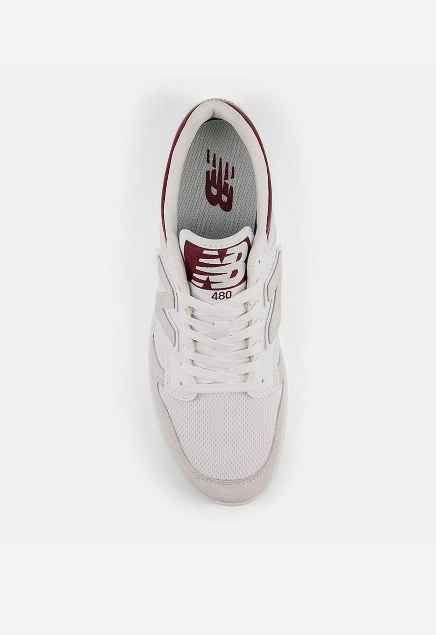New Balance  - Bb480v1 - white/red