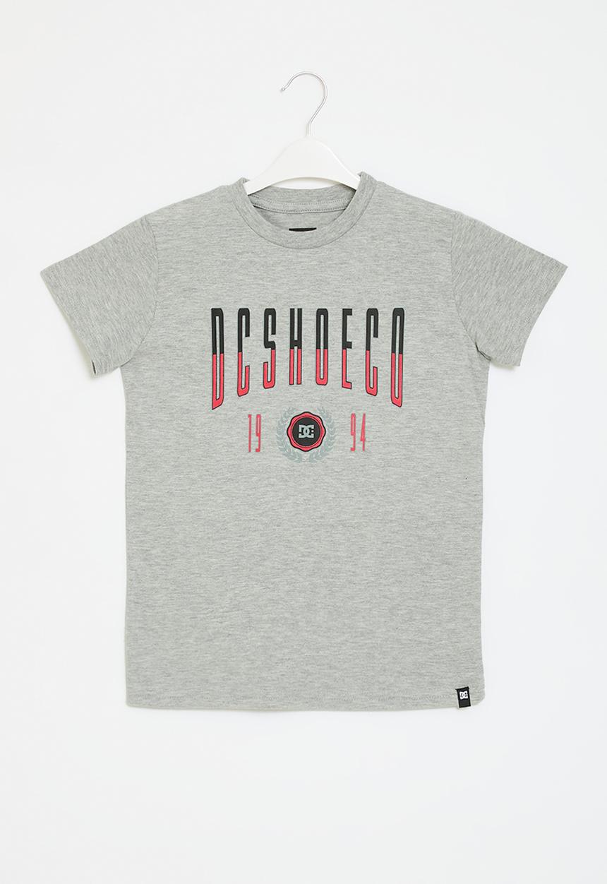 DC - Dropout short sleeve boy - snow heather