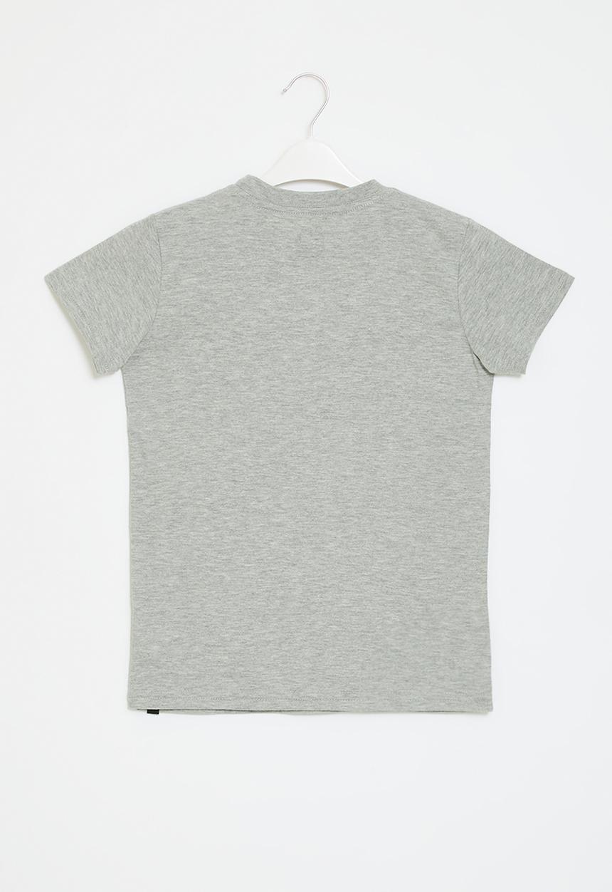 DC - Dropout short sleeve boy - snow heather