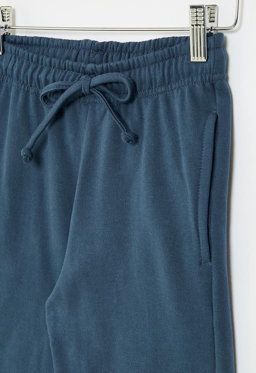Rebel Republic - Printed sweat shorts - navy