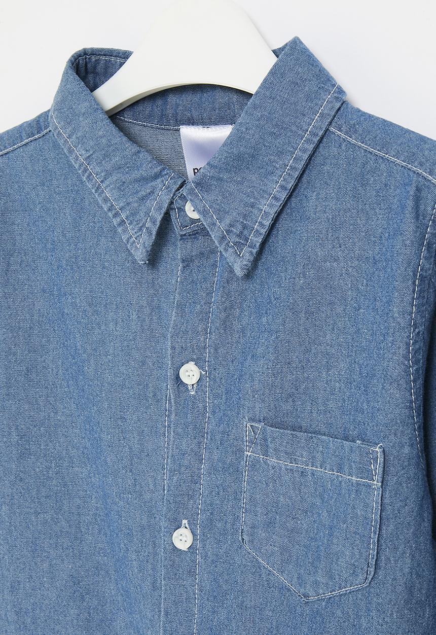 Pop Candy - Denim shirt - light blue
