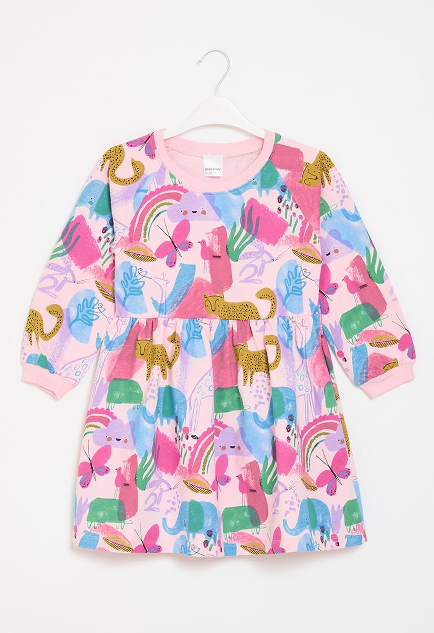 Pop Candy - Printed dress - pink