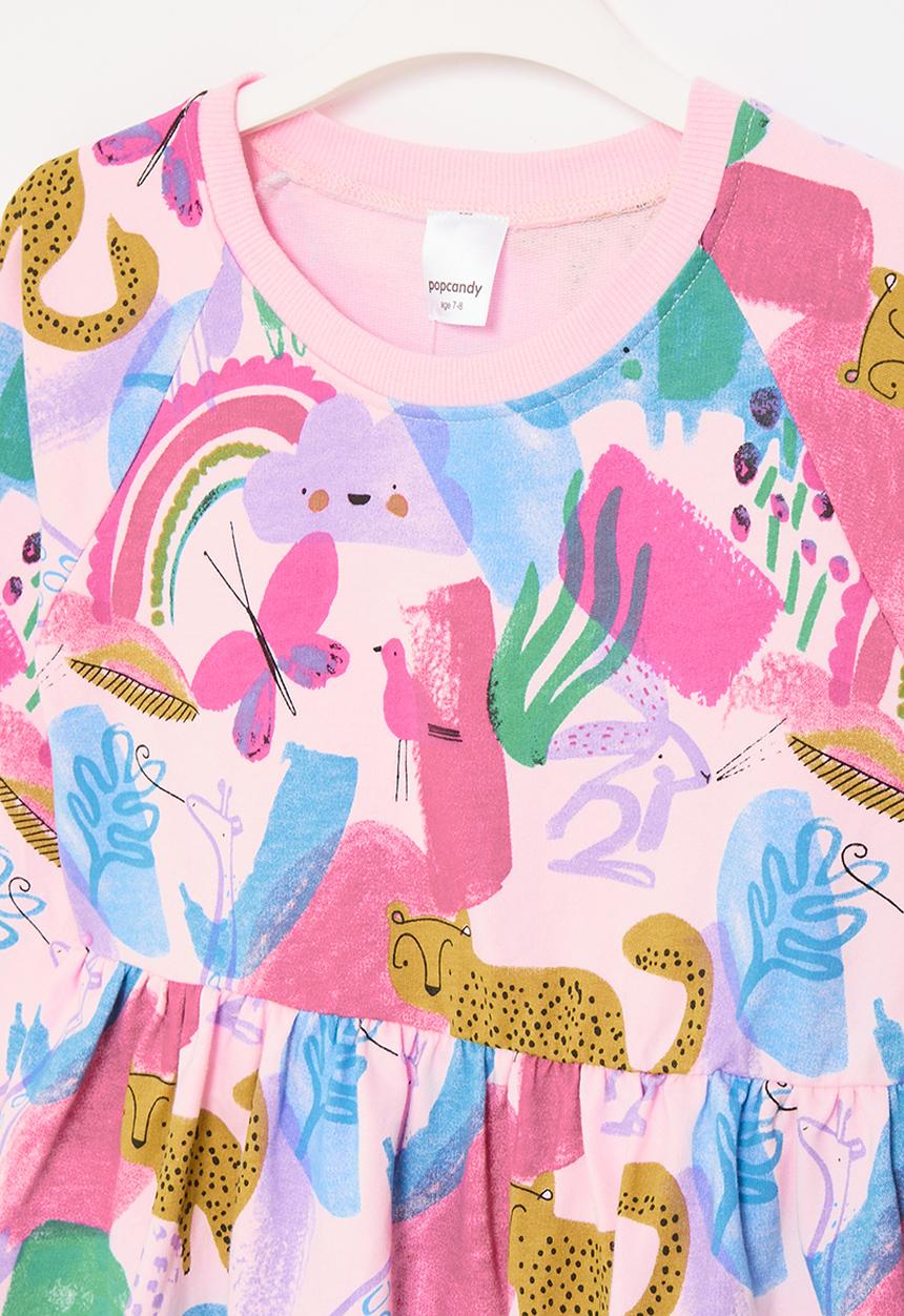 Pop Candy - Printed dress - pink