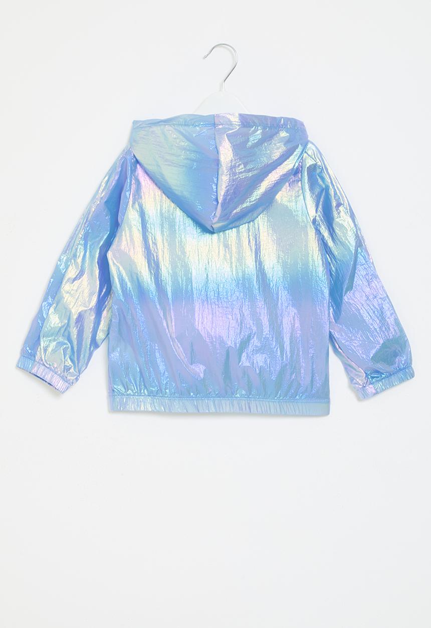 Pop Candy - Hooded zip thru jacket - blue