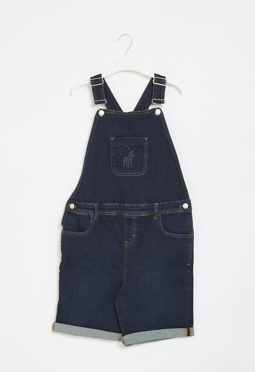 POLO - Girls ariana dungaree - medium wash