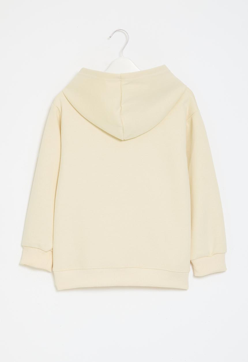 Pop Candy - Printed hoodie - cream