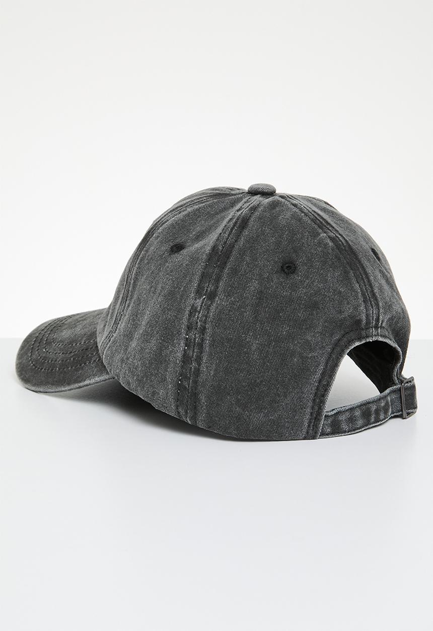 Superbalist - Denim baseball cap - black