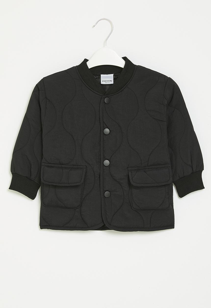Pop Candy - Quilted bomber jacket - black