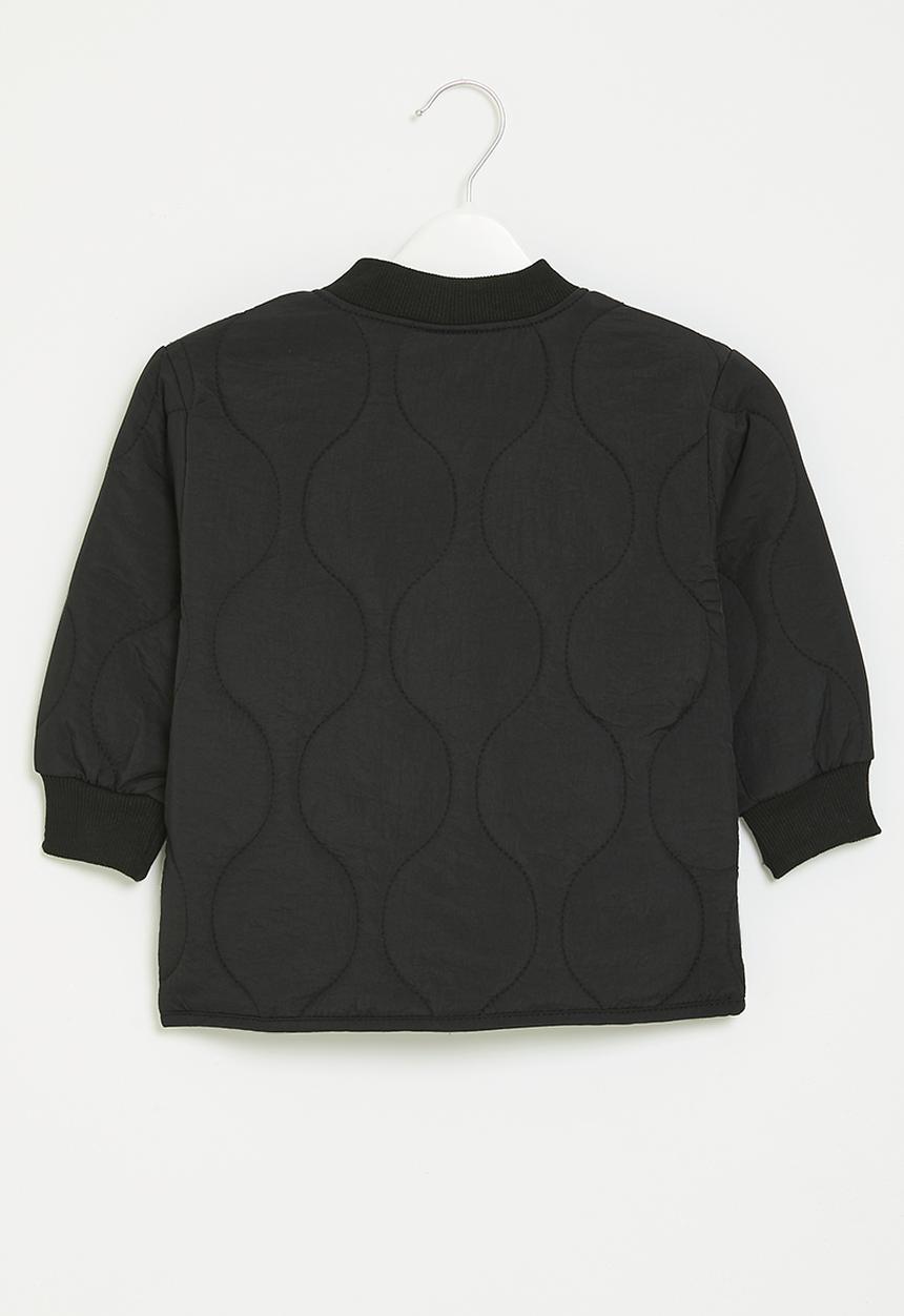 Pop Candy - Quilted bomber jacket - black