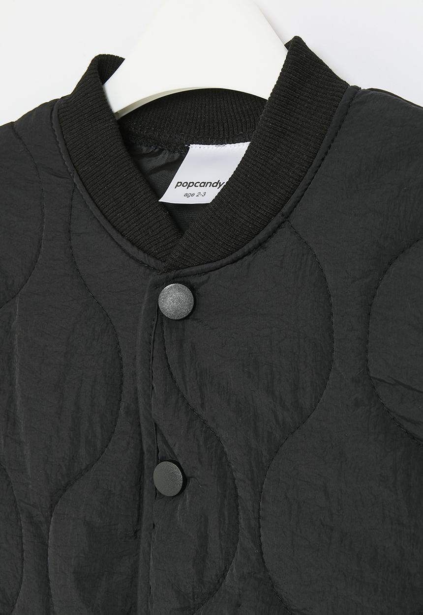 Pop Candy - Quilted bomber jacket - black