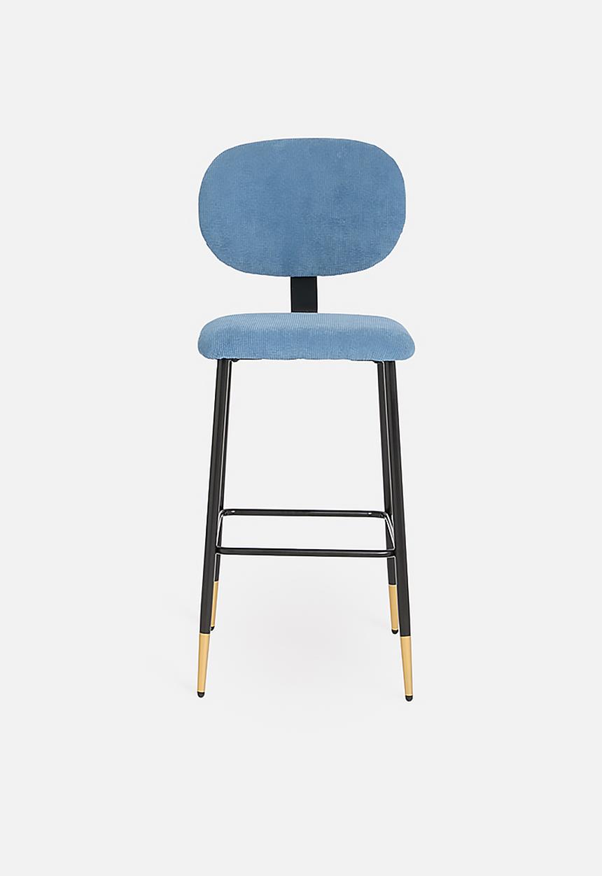 Sixth Floor - Elora bar stool - blue