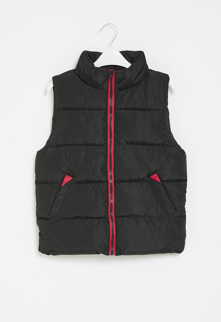 Pop Candy - Sleeveless jacket - black