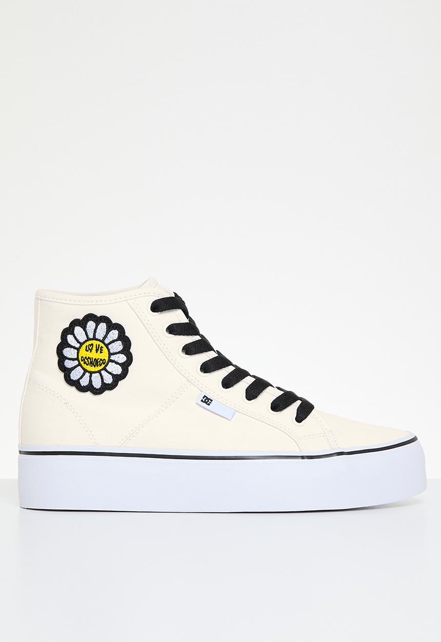 DC - Manual hi platform - white/black/flower (wbf)