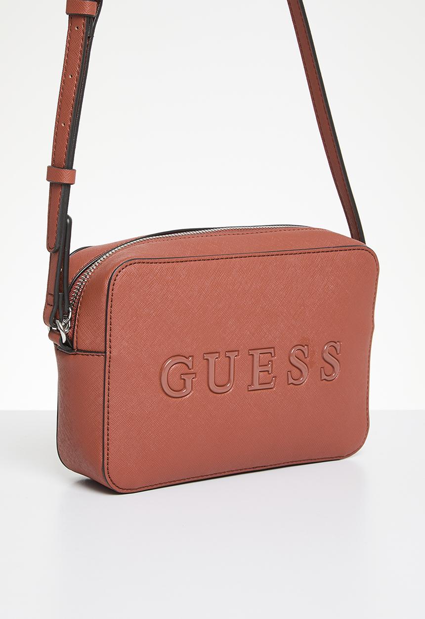 GUESS - Roxberry mini crossbody - ginger