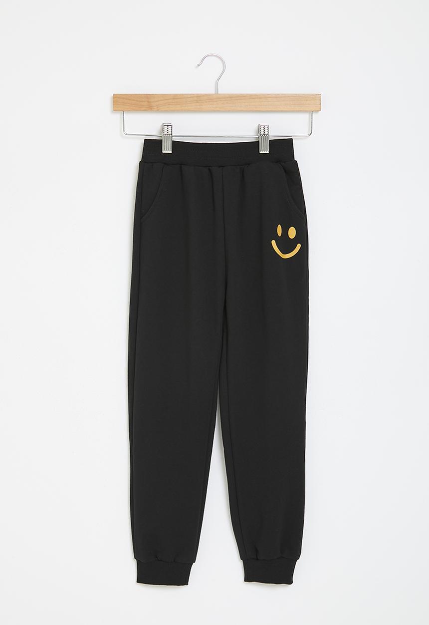 Pop Candy - Printed Jogger - black