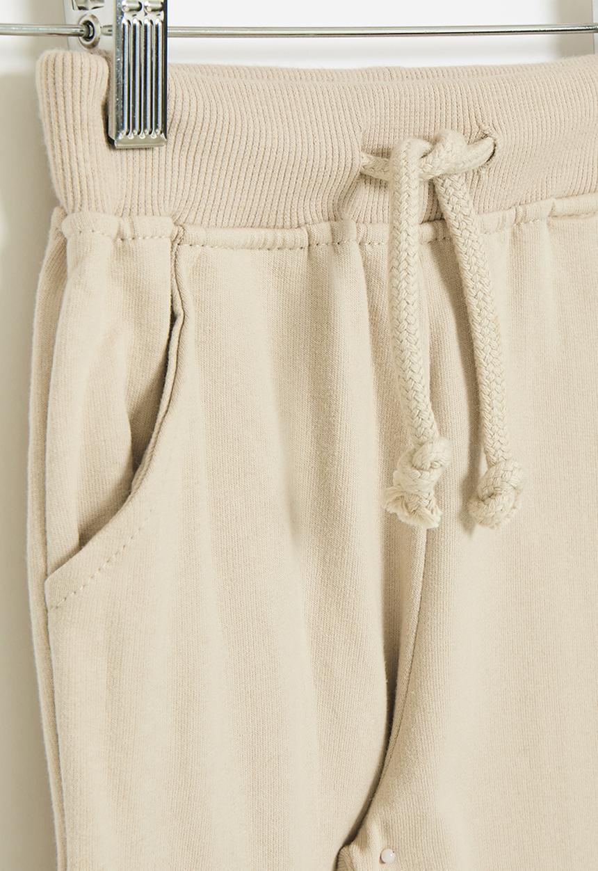 Pop Candy - Printed joggers - beige