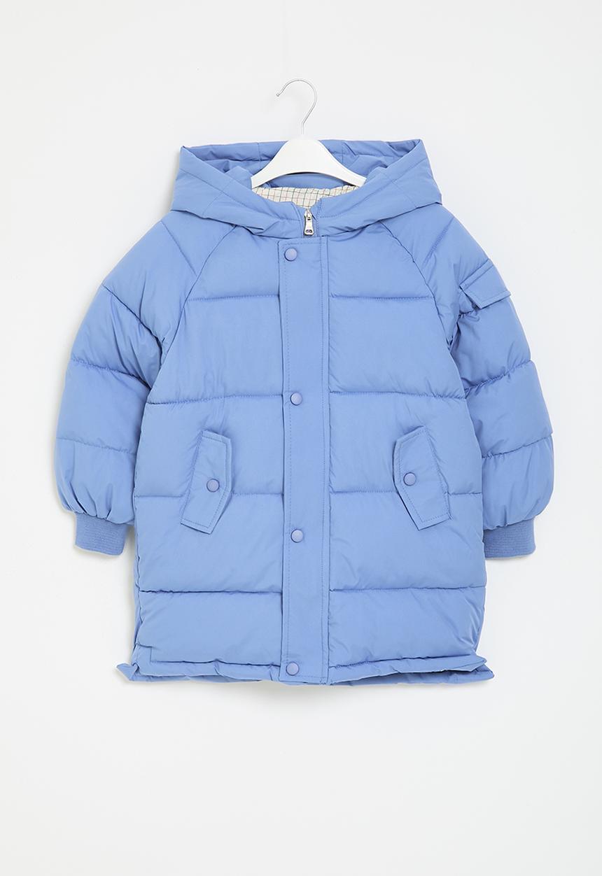 Pop Candy - Hooded puffer - blue