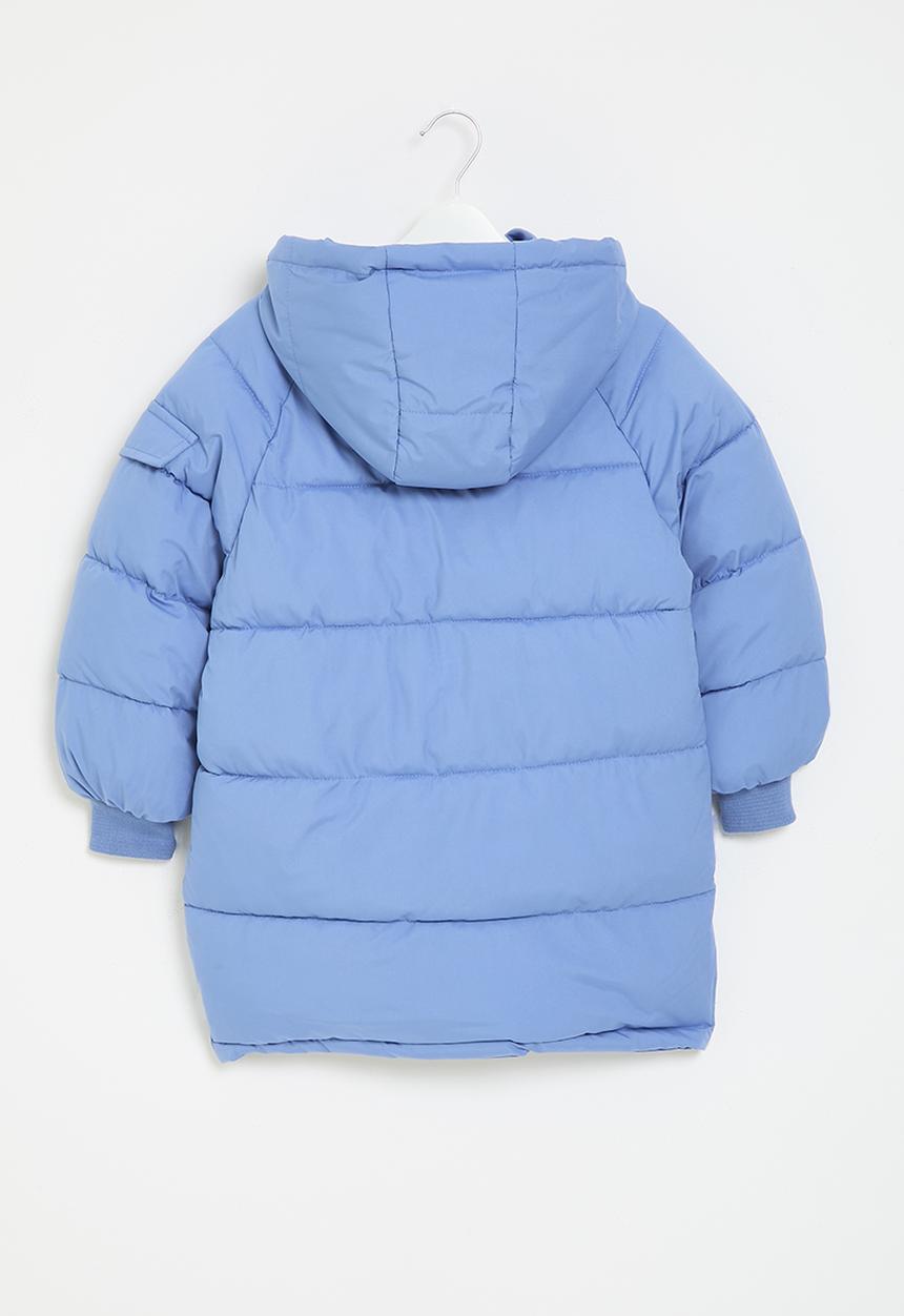 Pop Candy - Hooded puffer - blue