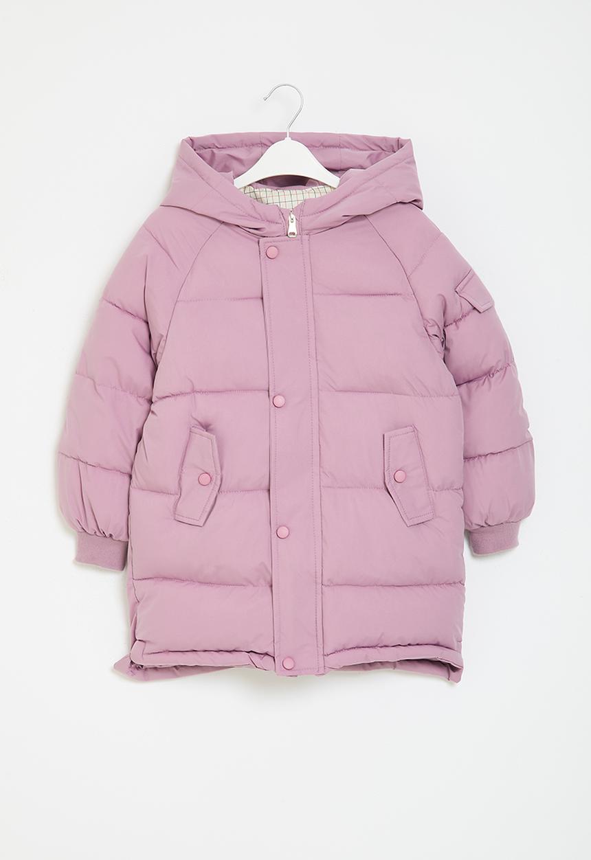 Pop Candy - Hooded puffer - lilac
